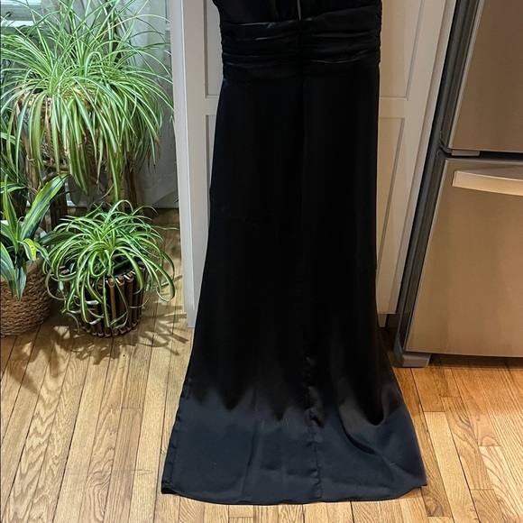 Ramy brook Ameera satin plunge gown - new with tags - Picture 7 of 7